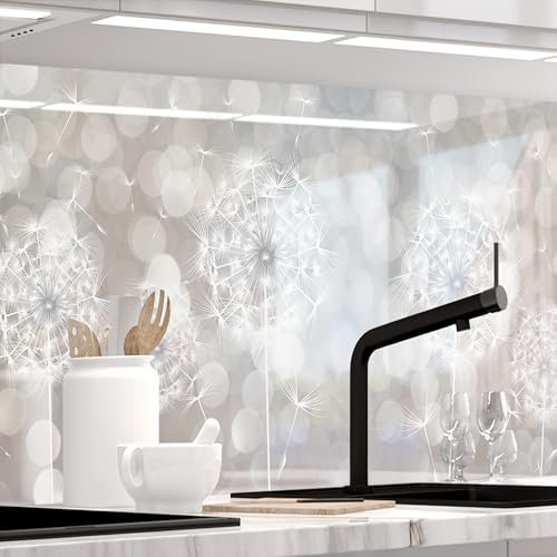 StickerProfis Küchenrückwand selbstklebend Glasoptik - SOMMERWIND - 1.8mm, Versteift, alle Untergründe, Hart PET Material, Premium 60 x 220cm