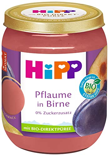HiPP Bio Früchte Pflaume in Birne, 160g