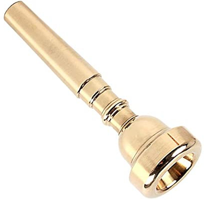 Gold 7C Instrument mit Trompetenmund Messing plattiert Mund, geeignet für Anfänger und professionelle Interpreten,Für Yamaha Bach Conn King Musikinstrumenten