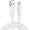 YSJJZRL câble Micro USB Fil épais Blanc 120W 6A câble de données Chargeur Rapide pour Samsung S5 S6 S7 Edge etc. (1M)