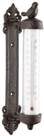 Haushalt International HI Wandthermometer 9,5x5x27 cm, Wand-Thermometer