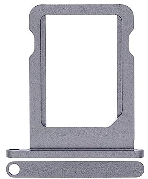 SIM Card Tray Halter Slot Adapter Ersatz Kompatibel mit iPad Pro 11 2021/12.9 2021 5th Gen Grau
