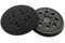 Piatto abrasivo da 125 mm per Bosch, piastra abrasiva da 125 mm, accessori per levigatrice orbitale PEX 300/400 AE / 4000 AE/AdvancedOrbit 18 (nero)