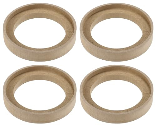 QUARKZMAN 4pz Universale 3 Altoparlanti Subwoofer Montaggio Distanziatore anellos Beige