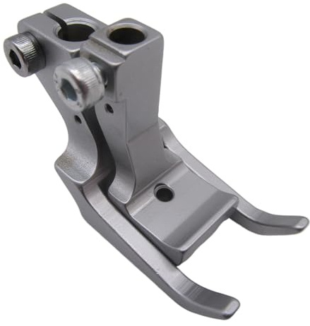 CKPSMS Marke: 1 Set Doppel-Paspel-Rillenfuß #GCKP367PD, kompatibel mit / Ersatz für Durkopp Adler Marke 367 467 767 Juki Marke LU-2210 Nähmaschine (Größe: 5 mm)
