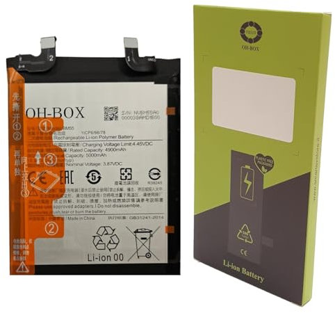 OH-BOX® Akku kompatibel mit Xiaomi BM55 11 Pro 5G / 11 Ultra (M2102K1AC)