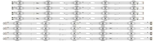 HJHUUA Rétro-éclairage LED for Samsung, UE55TU7092U, UE55TU7125, UA55TU7000, UN55TU7000, 55TU7000, UN55TU8000, UN55TU8200, SVC550F53/78_L R