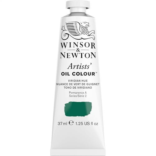 Winsor & Newton 1214696 Artists Pintura al Óleo, 37ml Tubo, pigmentos excelentes - Tono Viridiano