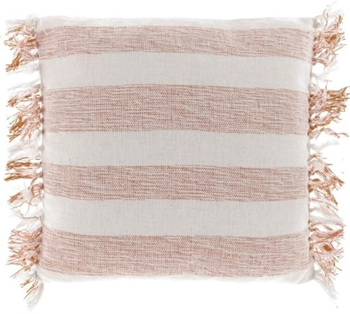 Marrakesch Kissenbezug Bossa Orange inklusive Füllung Kissen 45x45 cm groß | Sofakissen Kuschelkissen aus Baumwolle als Aesthetic Wohnzimmer Deko auf dem Sessel | Dekokissen