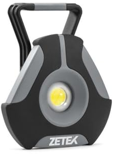ZETEK FARETTO RICARICABILE CON LED COB ART. KFL210 IP65 1500 LUMEN