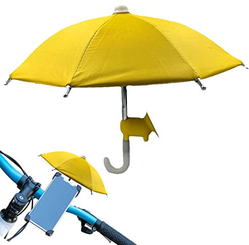 Teksome Phone Umbrella - Suction Cup Stand, Sun Shade for Outdoor Use