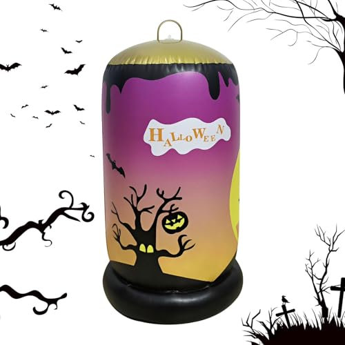 Wonsfuleu Halloween-Explosionen für draußen,Halloween-Explosionsdekorationen - Aufblasbare Outdoor-Säulendekoration | Innendekorationen mit Horroreffekt für Garten, Fenster, Innenbereich, Dach und