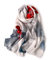 STORY OF SHANGHAI Seidenschal Damen 100% Seide, Natur Silk Scarf for Women, Luxuriöse Seidentuch Halstuch, Stola Als Geschenk, Warm Leicht und Weich, Mit Motiv 53 * 170 cm,Roter Lotus