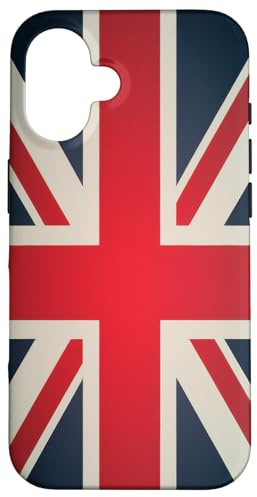 Flaggen Symbole Union Jack Flagge UK England Großbritannien Hülle für iPhone 16