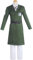 Windskids Survey Corps Kostüm Erwachsene Cosplay Anime AOT Eren Jäger Uniform Jacke Fliege Gürtel Top Hose Set 5 Stück für Halloween Karneval Party Maskerade Theater Performance Verkleidung, Armeegrün