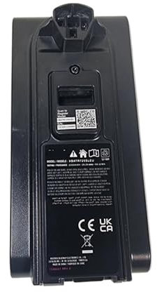 ZebRaz Li-Ionen-Akku XBATR725SLEU, 2350 mAh, 25,2 V, kompatibel mit Shark IZ400 und IZ420 Staubsauger, der Akku wurde getestet