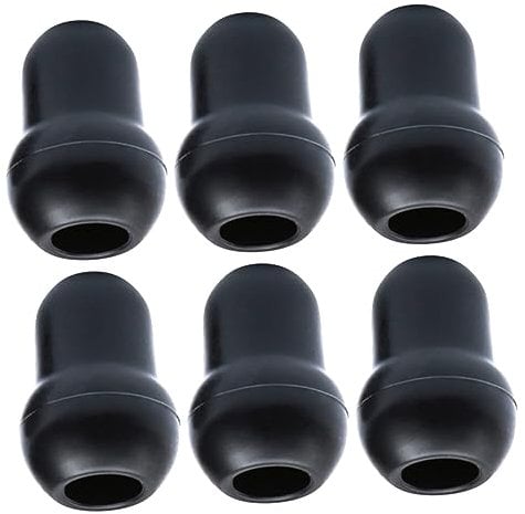 MAGICLULU 6pcs Silicone Ear Tips for Comfortable Replacement Earbuds Fits Brands Easy to Install Excellent Noise Isolation Accessories