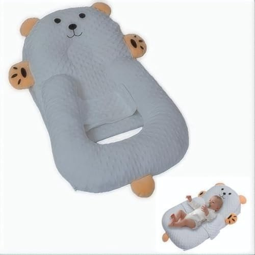 Ergonomisches Fütterungskissen, antibakteriell & atmungsaktiv. Babykomfort