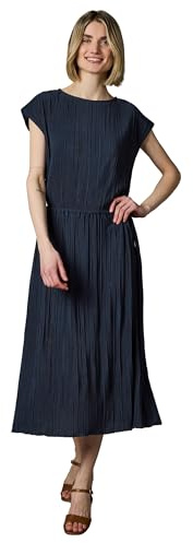 Ragwear Damen festliches Plissee-Sommerkleid leichtes Kurzarm Midikleid Galit YOUMODO XS-XXL