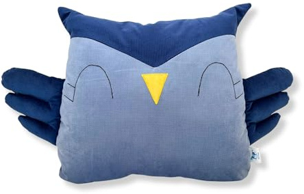 Pepi Eulen Kissen Kinder Kuschelkissen (Blue)
