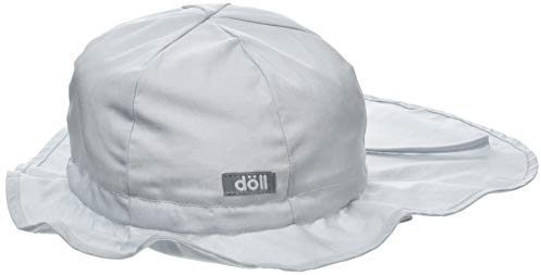 Döll Unisex Sonnenhut mit Nackenschutz Schirmmütze, Grau (Micro Chip|Gray 1992), 53