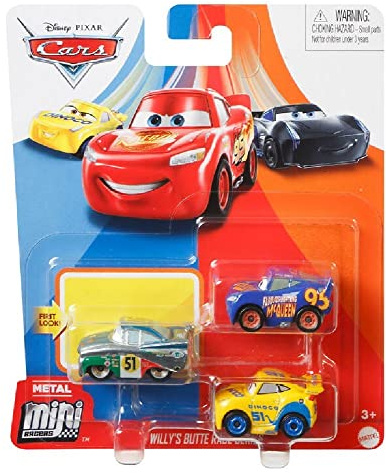 Cars Disney Pixar Metal Mini Racers Willy´s Butte Race Series