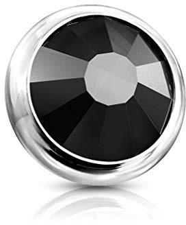 Paula & Fritz® Aufsatz-Dermal Anchor Kristall viele Farben Größen und Stärken 316L Chirurgenstahl Haut-Anker Skin Diver Implantat Kugel