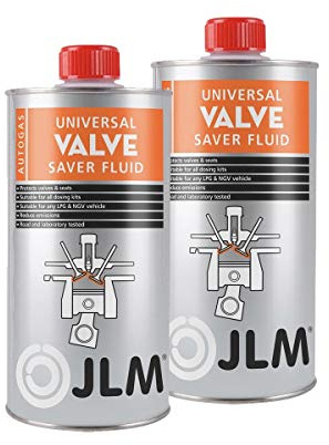 JLM Ventilschutzflüssigkeit für alle Typen 2 x 1 Liter (2 Liter) 2er Pack | JLM Universal Valve Saver Fluid