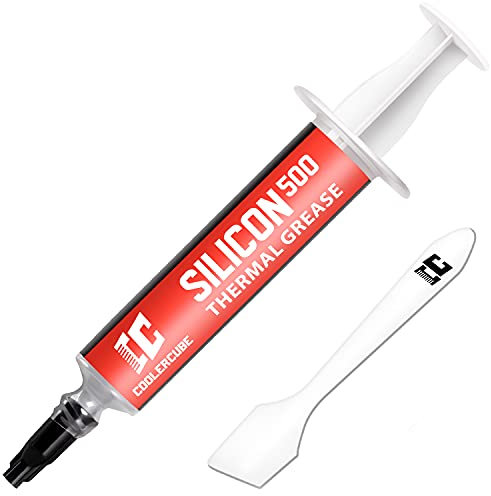 Pâte Thermique, CPU 18g Pâte composée thermique,Pâte de dissipateur thermique pour tous les refroidisseurs,CPU,GPU, processeur IC, haute performance à base de carbone, matériau d'interface thermique