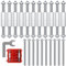 Tige de support de prise cassette type 118 Tige de réparation de boîte d'interrupteur Tige de réparation de boîte électrique Tige de support de boîte électrique murale métal accessoires