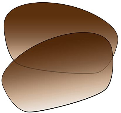 EZReplace Verres de rechange pour lunettes de soleil Oakley Straight Jacket 2007 (verres polarisés), Marron dégradé., Taille unique