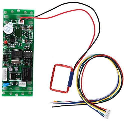 Ouitble Zugangskontrollmodul, 125-kHz-RFID-Lesemodul, eingebettete Steuerplatine für Zugangskontrolle(9-12V)