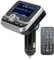 Dpofirs Bluetooth FM Transmitter Auto, Drahtloser Bluetooth Adapter Auto Musik Transmitter Kit mit Freisprech 2 USB Autoladegerät, Multiple Playback Modes für Alle Smartphones Audio Player