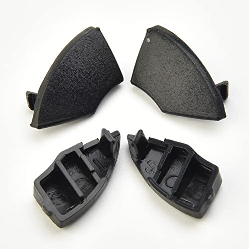 4X per Fiat 500cd Pulsante Nero Trim Mold Cover Rimozione Coperture/Trim Stampi Punti di Rimozione Fori