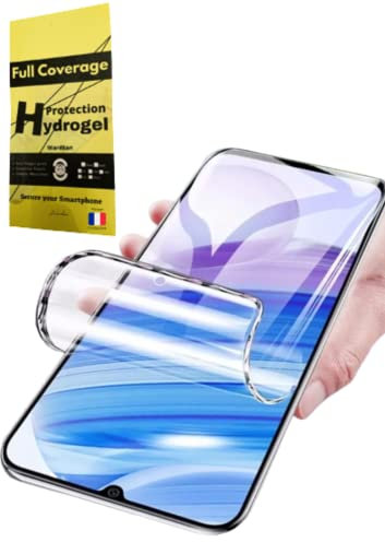 WardSan [2 Stück für Motorola Moto G6 Play – Hydrogel-Displayschutzfolie | 3D stoßfest | kompatibel mit TPU-Schutzhüllen | weiche TPU-Folie | Besser als gehärtetes Glas