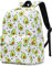 Kouxunt Schulrucksack Mädchen Teenager Rucksack Schule Kinder Schulranzen Laptop Rucksack Damen (Avocado)