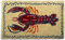 Lobster Coir Doormat Indoor Outdoor Welcome Mat Coastal Nautical Beach Red Door Mat 23.6x15.7 Inch