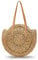 Pahajim Sac de Paille Sac de Plage Femme Tricotage à la Main Style Boho Grande Sac Femme Ete pour les Voyages, les Vacances, le Shopping