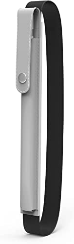 MoKo Custodia Portapenne per Apple Pencil Pro/USB-C, Apple Pencil 1a/2a Gen., Astuccio Elastico per Penna Stilo Custodia per Penna con Fascia Elastica per Tablet da 9,7-12,9, Argento