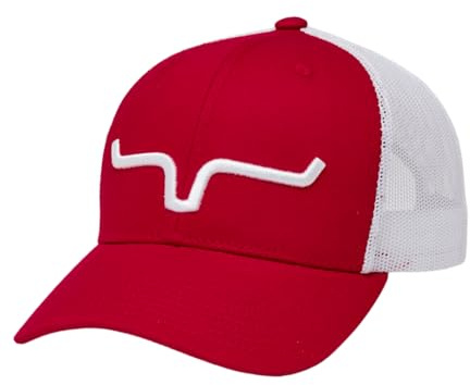 Kimes Ranch Verstellbare Snapback-Wochenmütze, Rot/Ausflug, einfarbig (Getaway Solids), Einheitsgre