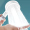Pommeau de Douche, Pommeau Douche Anti Calcaire Économie d'Eau, Douchette Douche avec 5 modes de jet (Tm Misted White)