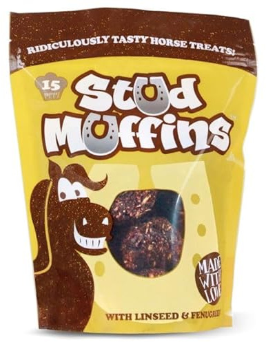 Nature Child Stud Muffins pk15 - Horse Treats - Ridiculously Tasty 400g