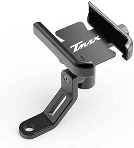 REAPTA Porta Cellulare da Moto Adatto per Yamaha T-Max 500 TMAX 500 560 TMax 530 Supporto per Telefono Cellulare da Manubrio Accessori Moto Staffa GPS