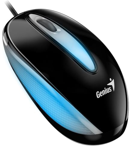 Genius USB-Maus DX-Mini Flashing LED Black