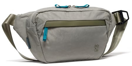 Chrome Industries Sabin Sling Bag für Damen und Herren, mit großem Hauptfach, leichten recycelten Materialien und verstellbarer Metallschnalle, Salbei, 6L, Sabin Tragetuch