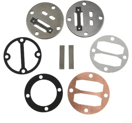 Compressore d'aria Testata Reed Valve Plate Guarnizioni Cilindro e Compressore D'aria Testa Guarnizione Valvola Piastra Kit Adatto per 42mm Compressore D'aria Accessori