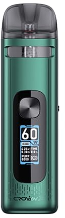 Uwell Crown X, Pod System, E-Zigarette, 1500 mAh, 5,3 ml, Farbe green
