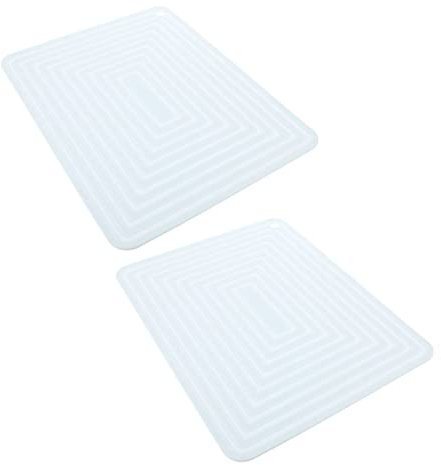 MAGICLULU Presine in Silicone Da 2 Pezzi Tappetini Isolanti Per Padelle Calde Sottopentola Resistenti Calore Per La Cucina Tappetini Non in Silicone