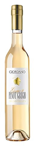 GIORDANO VINI Grappa di Pinot Grigio Invecchiata - Armonica e Floreale, 40% vol, 1 Bottiglia da 50 cl