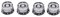 Sunicon 4 Stück 6mm E-Gitarren-Knopf aus Kunststoff, Gitarre Knob, Potiknopf Lautstärkeregler, Bass Guitar Drehknopf, Lautstärkeregler, AudioDrehKnopf, Schalterknopf, für E-Gitarre
